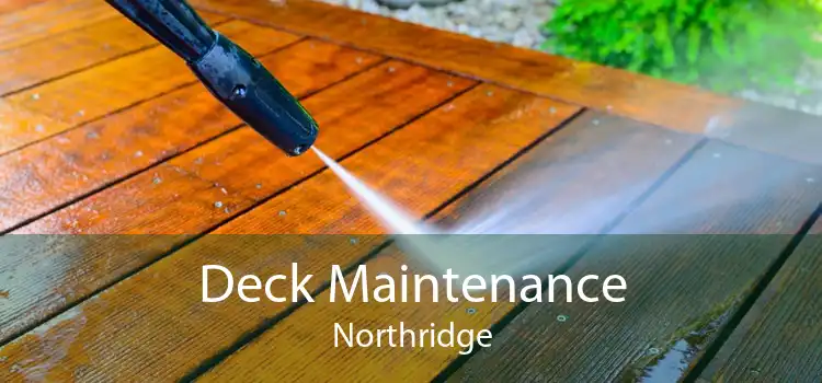 Deck Maintenance Northridge