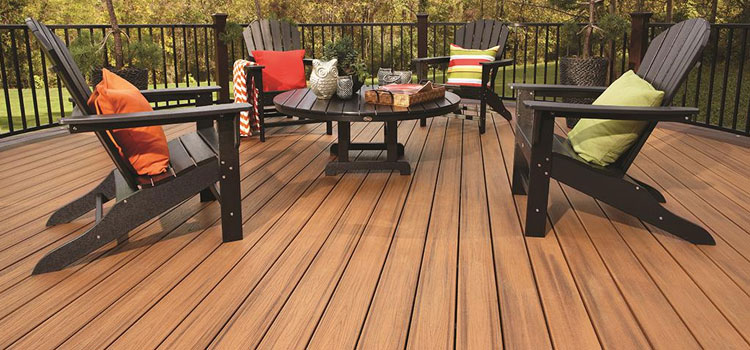 Black TREX Decking in Northridge, CA