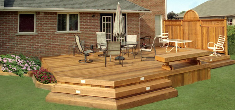 Cedar Composite Decking in Northridge, CA