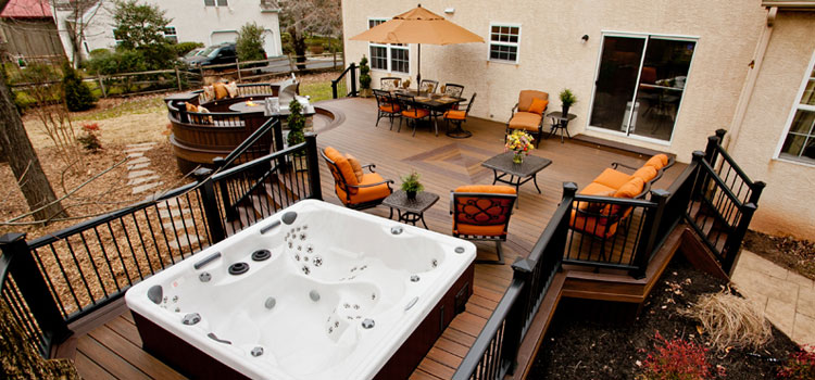 Creative Custom Decks Design in Northridge, CA